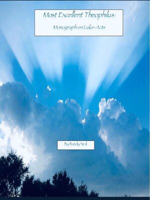 cover image of Most Excellent Theophilus